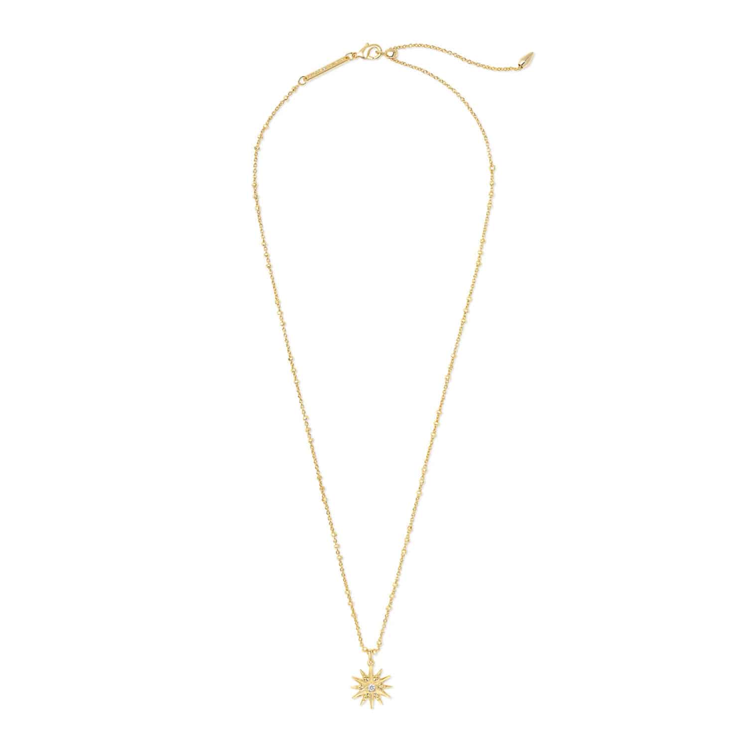 Star Charm Pendant Necklace in Gold - Image 4
